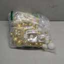 XmasExp 99-Pack Christmas Ball Ornaments Assorted Shatterproof Christmas Tree Decorations with Hand-held Gift Package for Xmas Tree,Home,Party(Gold)