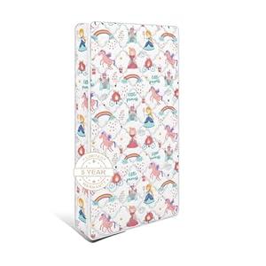 5x52x27.5 Crib & Toddler Mattress, Medium Firm with High Density Foam, Edge Reinforced, Odorless and Steady, Certipur-us, Fits Standard Full Size Baby Crib & Toddler Bed, Pure White