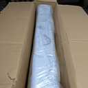 Dream On Me Sweet Dreams 88 Coil Spring Crib and Toddler Bed 6" Mattress in Blue, Green Guard Gold Certified, Animal Pattern Vinyl Cover with Baby, 17 lb