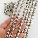Let's Decorate 10 Meters D9.5mm Golden Upholstery Tacks Strips/Nailhead Trims,Decorative Nail Strips with Upholstery Tacks for Sofa Headboard Bench(N:9.5mm Golden)