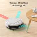 Lefant Robot Vacuum Cleaner, Strong Suction, 120 Mins Runtime, Slim, Low Noise, Automatic Self-Charging, Wi-Fi/App/Alexa Control, Ideal for Pet Hair Hard Floor and Daily Cleaning, M210, White