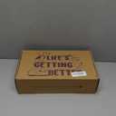 LE TAUCI Dog Bowl Set with Acacia Wood Stand - 1.5-Cup Ceramic Puppy Bowls for Small Dogs, Dual Food and Water Bowls with Weighted Non-Slip Base (Fireworks+Clover)