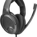 Drop + EPOS PC38X Gaming Headset Noise-Cancelling Microphone with Over-Ear Open-Back Design, Velour Earpads, Compatible with PC, PS4, PS5, Switch, Xbox, Mac, Mobile, and More (Black)