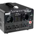 Yinleader 3000W Voltage Converter Transformer(110V to 220V,220V to 110V) Step Up/Down Converter 110/120 Volt - 220/240 Volt w/US Standard Power Cord,Circuit Breaker Protection (VTUS-EU3000)