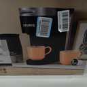 Keurig K-Slim Single Serve K-Cup Pod Coffee Maker, Multistream Technology, 3 Brew Sizes, Slim and Sleek Design, 46oz Removable Reservoir, Black