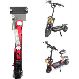 Kickstand Bracket for Motorcycle Dirt Bike Scooter, Side Stand Mount with Screws - 55mm (2.17in) Hole Spacing, Universal Kickstand Support Bracket Compatible with Scooters