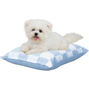 Dog Bed with Removable Washable Cover for Small Dogs Deluxe Plush Dog Crate Beds Comfy Kennel Pad Waterproof Lining and Blue Gel Memory Foam Memory FoamBlue 30 * 20 * 4in