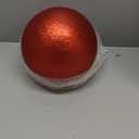 Benjia Extra Large Size Outdoor Christmas Ornaments, Oversized Huge Big Shatterproof Xmas Christmas Plastic Balls for Outside Lawn Yard Tree Hanging Decorations (4"/100mm, Red, 6 Packs)