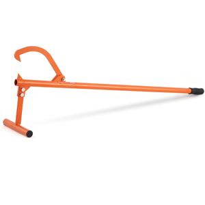 VEVOR 48" Timberjack Log Lifter, Adjustable Heavy Duty Log Roller Cant Hook, Log Jack with Rubber Grip, Log Cant Hook Logging Tools for Rolling and Raising Up Logs up to 15" Dia