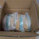 Bosmarlin Ceramic Soup Bowl Set of 4, 26 Oz, 6 Inch Stoneware Cereal Bowl for Oatmeal, Salad, Dishwasher and Microwave Safe, Reactive Glaze (Green, 6 in)