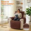 Pet Recliner Chair Covers,100% Waterproof Recliner Cover,Coffee | 28",100% Waterproof Slipcover, Non-Slip, Storage Pouch, Laundry Safe, Adjustable Bands, Pet Friendly Guard, Durable.