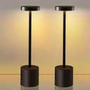 Rechargeable Table Lamps, 5200 mAh Capacity, 3 Color Temperatures and Stepless Dimming, Portable Battery Operated LED Desk Lamp for Bedroom/Dining Room/Bars/Terrace