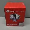 Morph White Inflatable Dragon Costume Adults, Blow Up Dragon Costume Adult, Fun Inflatable Outfit For Men And Women, One Size