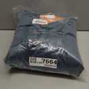 RYB HOME Dusty Blue Velvet Drapes for Baby Boy Bedroom, Thermal Insulated, Light Blocking, Floor-Length Back Tab Velvet Curtains for Modern Home Decor, 52" W x L102 L, 2 Panels Set