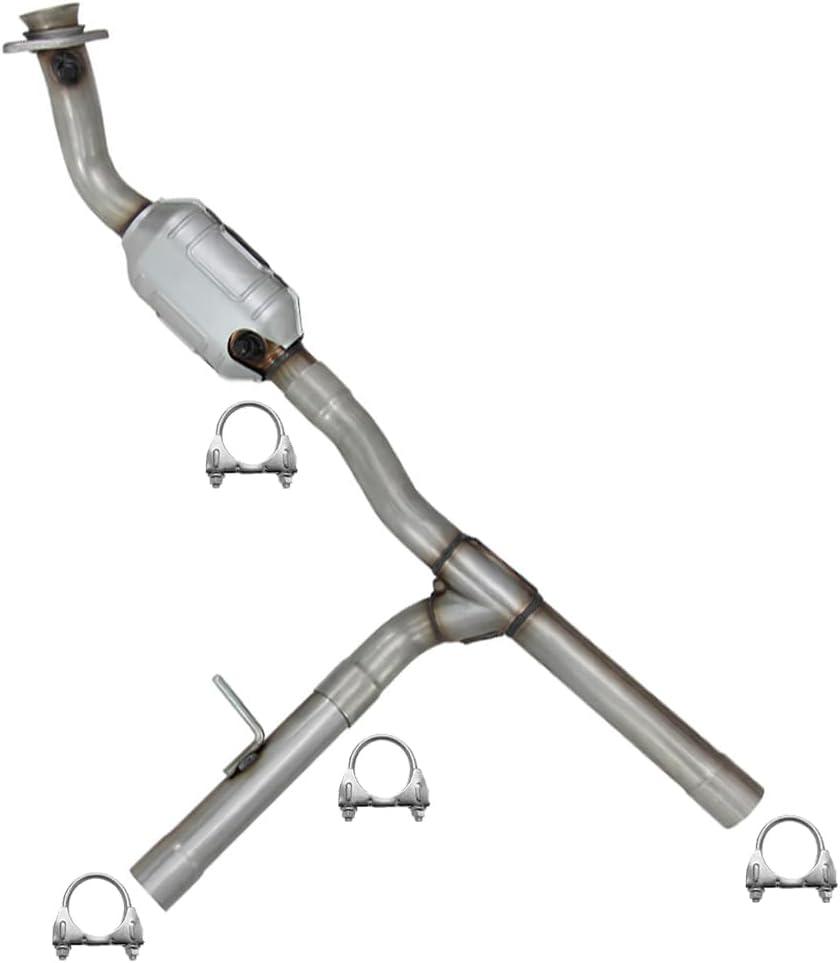 Exhaust Passenger Side Catalytic Compatible for 2006-2008 Ford F-150 & Lincoln Mark LT 5.4L 4WD | EPA Approved | Northeastern Exhaust | Stainless Steel | Includes Clamp | Direct-Fit Replacement