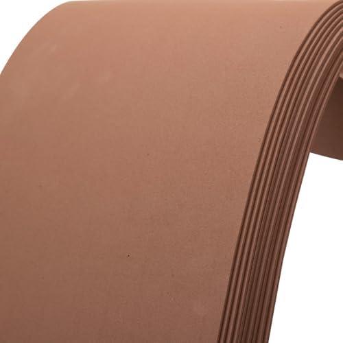 10 Pack Foam Sheets Craft 8 x 12 inch, Eva Color Foam Paper for Art Crafts Projects, Classrooms Scrapbook Gift DIY Cutters Card Party Decoration (Brown)