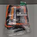 SEYMAC stock for iPad Pro 11 inch Protective Case M5 2025/M4 2024, Heavy Duty Case with Screen Protector, Pencil Holder, Rotating Stand, Hand Strap, Shoulder Strap, Orange