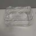Heyuzb 12 Pack Plastic Storage Bins, Clear Pantry Organizers and Storage, Multi-Use Organizer Bins for Kitchen, Office, Fridge, Cabinet and Shelf Organization