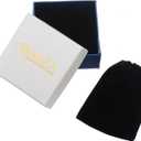 RUBYCA Round Crackle Druk Czech Crystal Pressed Glass Beads for Jewelry Making 10mm Strand (Blue)