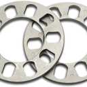 5/16 inches Universal 5lug Wheel Spacers for 5x100 5x114.3 (5x4.5) 5x120 5x112 5x115 5x110 5x108 (5x4.25) Bolt Pattern, Pack of 2