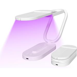 UV Light for Resin - 36W Portable Wireless UV Resin Lamp with Dual 365+405nm Wavelengths, 3-Fold Stand & Scissor Design, Timer for Jewelry, Nail Art & Resin Molds (22 LEDS)