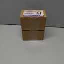 2 x ThunderWay Decorator Light Switch or Receptacle Outlet Wall Plate, Gloss Finish, Size 1-Gang 4.48" x 2.71", Unbreakable Polycarbonate Thermoplastic, UL Listed, Black