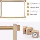 Arabeska Cross Stitch Scroll Frame Set with Plastic Clamps from Beech Hardwood Different Sizes (S/L/SE) (Special Edition)
