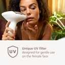 Philips Lumea 8000 Series IPL Hair Removal Device, Permanent Laser Hair Reduction for Women & Men, Easy and Comfortable Use at Home, SenseIQ, 3 Attachments for Body, Face, Intimate, BRI937/03