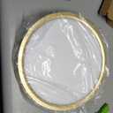 9Inch LED Ceiling Light Flush Mount Fixture, 18W(180W Equivalent), 1800LM, 4000K Natural White, IP40, Flat Modern LED Ceiling Lights for Bedrooms, Living Rooms, Bathrooms, Stairwells, etc.(Gold)