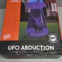 Joiedomi 9 FT Tall Halloween Inflatable UFO Outdoor Decorations, Halloween Blow Ups UFO Alien Decor for Yard Decoration with LEDs for Lawn Garden Party Decor