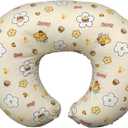 Nursing Pillow, Breastfeeding Pillow with Removable Cover, Ergonomic Breast Feeding Pillow, Baby Feeding Pillow for Mom Easier Breastfeeding- Original Size/Honey Bee