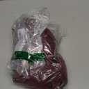 HEAVYWOOD Mens Pajamas Bottoms Cotton Loose Lounge Sleep Shorts Comfy Breathable Sleepwear with Pockets (Red, M)