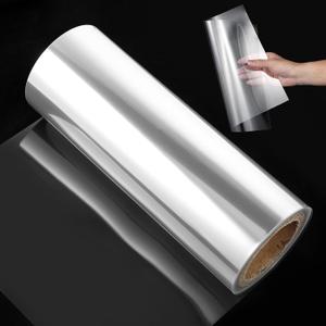 12in x 80ft Rolls 4 Mil Blank Stencil Sheets Acetate Sheets,Clear Plastic Sheet Roll Reusable PET Mylar Sheet Stencil Paper for Crafts,Cutting Machine