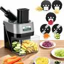 5-In-1 Electric Vegetable Chopper, Commercial Vegetable Slicer