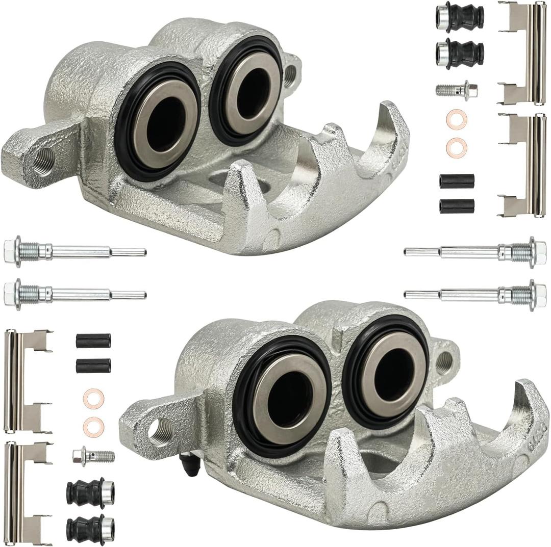 PHILTOP Front Brake Caliper Compatible with 1999-2006 Silverado 1500, 2001-2010 Silverado 2500 HD, 1999-2006 Sierra 1500, 2000-2006 Tahoe, 2000-2006 Suburban 1500, 18-4728, 18-4729