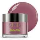 SNS Nail Dip Powder, Gelous Color Dipping Powder - Fairy Dust (Wine/Purple) - Long-Lasting Acrylic Nail Color Lasts 14 Days - Low-Odor & No UV Lamp required - 1 oz (AC28 Fairy Dust)