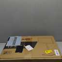 Rfiver Swivel Floor TV Stand with Mount for 32-60 inch TVs up to 88 lbs, Height Adjustable Tall TV Stand with Wood Base, Saving Space Design for Bedroom, Living Room and Corner, Max VESA 400x400mm (Black)