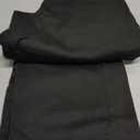 ZUGJAM Men's Baggy Sweatpants Wide Leg Lounge Sweat Pants with Pockets Black S