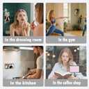 Silicone Double-Sided Suction Cup Phone Case Detachable Mount, Hands-Free Strong Grip Holder Stand for Selfies and Videos (Pink)