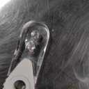 Zebra Blinds for Windows Dual Layer Light Filtering Privacy Free-Stop Sheer Shades Light Control for Indoor Windows Zebra Shades for Living Room(69" W X 72" H, White)