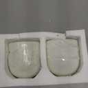 SOUJOY 12 OZ Small Ceramic Bowls, Set of 6 White Cereal Bowls, Embossment 4.5 Inch Dessert Ice Cream Bowl for Side Dishes, Rice, Soup, Snack, Fruits, Yogurt, Portion Control, Microwave/Dishwasher Safe