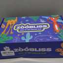 Kids Roller Skates for Beginners - ZOOBLISS Toddler Roller Skates for Boys and Girls Ages 3-7 with Light-Up Wheels & 4 Adjustable Sizes, Tri-Wheel Training Skates for Kids (XS-Small(8C-10.5C US), Dinosaur Blue)