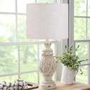 Large Drum Lamp shades Set of 2 Oatmeal Linen Lampshade 16" Top x 16" Bottom x 10" High (Spider) Farmhouse Lampshade for Table & Floor Lamp - Lampshades Replacement By GO&SO