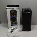 Bluetooth Speaker, 160W Peak Powerful Loud Stereo Sound Deep Bass Wireless Boombox Portable Large Party Speakers with Subwoofer TWS Pairing Dynamic LED Light for Outdoor Camping Backyard Events (Black)