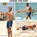 Kanu Surf Mens 5 Adventure Mens Swim Trunks  UPF 50+ Quick-Dry Bathing Suit Shorts with Pockets & Compression Liner (XXXL)