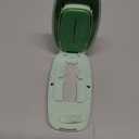 Pill Cutter Splitter with Adjustable Slot, 1/2 1/3 1/4 Even Splitting for Small Large Pills, Oval Long Tablets & Vitamins, Dual Fixing Clips, Multi-Pill Cutting, Hidden Sharp Blade (Green)