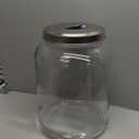 Large Glass Jars with Lids, 5.5 Gallon (21000 ML) Glass Canisters - Super Wide Mouth Glass Jar Heavy Duty Glass Storage Jars with Lid for Storing Flour, Rice, Set of 1