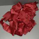 Cabinet Door Festive Ribbons and Bows Decoration Christmas Wreath Bow for Christmas Tree Fireplace Door Party Holidays Wrapping Decorations (8, Red)