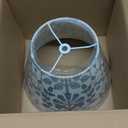 GO&SO Small Bell Lampshade Multi-Floral-5"Top 9" Bottom 6.4" High (Clip-on/Spider) Drum Lamp Shade for Table Lamps & Wall Lamps Modern Printed Lampshade Replacemnt,Barrel & Scallop Shade -1 Pack