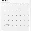Karto Wall Calendar 2026 - Vertical 11x17 inch January 2026 to June 2027 - Boost Your Productivity and Easy Planning with the Aesthetic Monthly Calendar - Minimalist (Large)